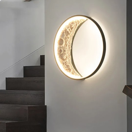 Crescent Moon Wall Lamp
