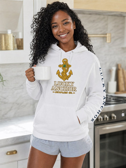 Lucky Anchor Classic Anchor Hoodie – Unisex Pullover